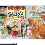 Buffalo Games Cats Collection Ice Cream Raiders 750 Piece Jigsaw Puzzle  B07G97DH1B